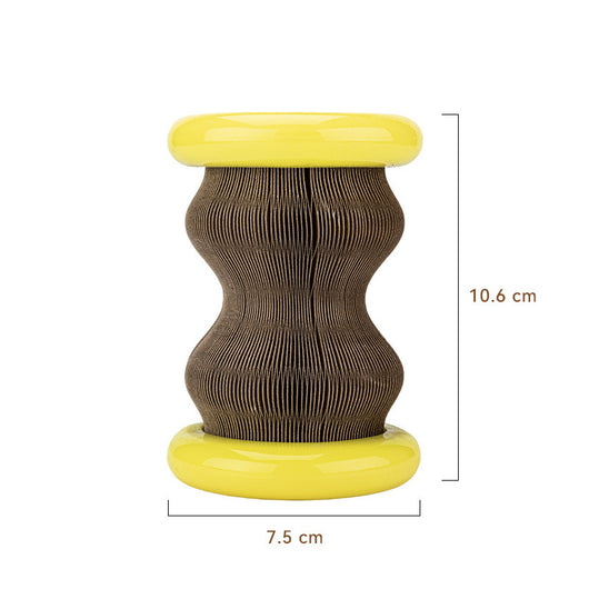 Órgano Mágico para Gatos - Rascador de Cartón Ondulado con Rueda Interactiva - Image 7
