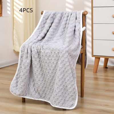 Toalla de Baño Coral Fleece Súper Absorbente y Suave - Image 10