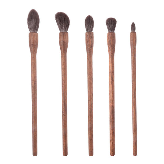 Brocha de Maquillaje con Cerdas de Nogal