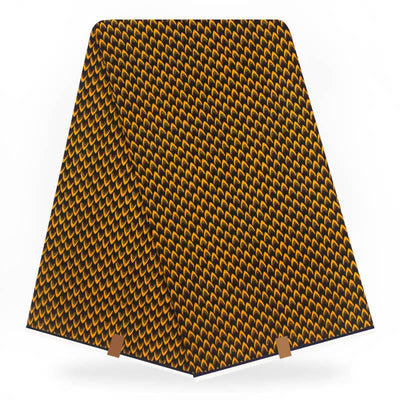 Tela de Algodón Batik Africano con Estampado Suave - Image 3