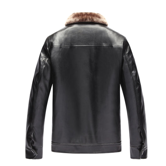 Chaqueta de Cuero para Hombre - Abrigo Invernal Premium - Image 7