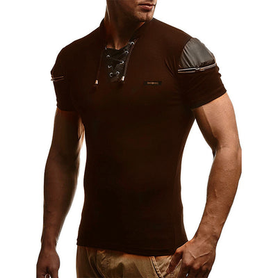 Playera Slim-Fit con Bloques de Color - Image 5