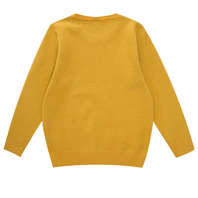 Suéter Tejido Cuello Redondo Aguacate - Unisex Otoño Invierno - Image 4
