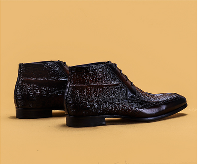 Botas Martin de Cuero Genuino para Hombre - Primera Capa - Image 3