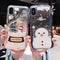 Funda Móvil Apple Copos de Nieve Arena Navidad