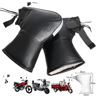 Guantes de Motocicleta Impermeables Térmicos con Aislamiento Reforzado - Image 11