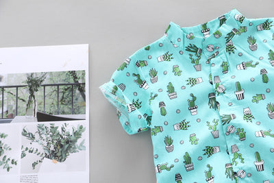 Playera Infantil Estampada Diseño Cactus - Image 7
