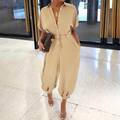 Jumpsuit Retro con Botones - Estilo Vintage Moderno - Image 5
