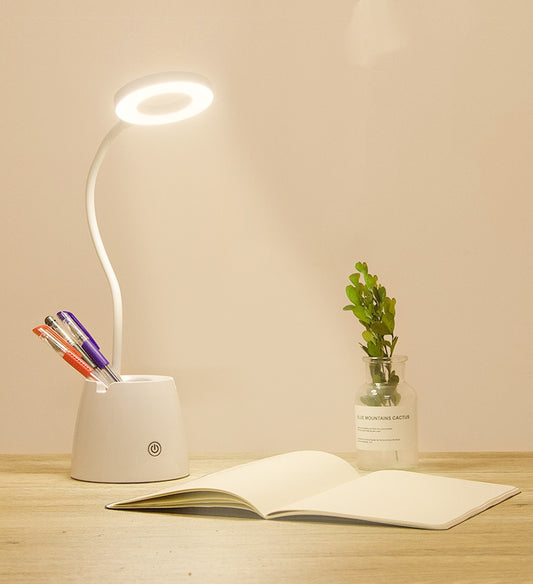 Lámpara de Escritorio LED Plegable con Protección Ocular