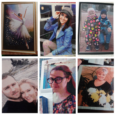 Cuadro de Diamantes Personalizado 5D - Pintura con Cristales DIY - Image 12