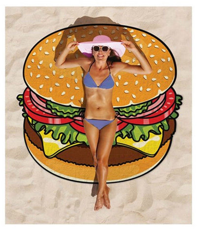 Pareos Estampados: Burger, Donut y Pizza - Image 7