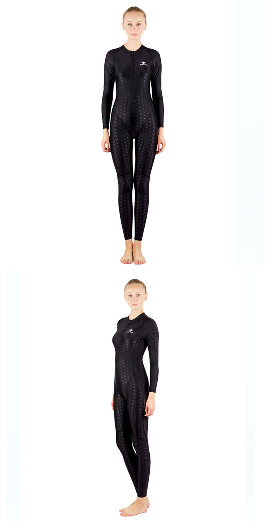 Traje de Baño Shark Skin con Cierre y Protección Solar - Image 9