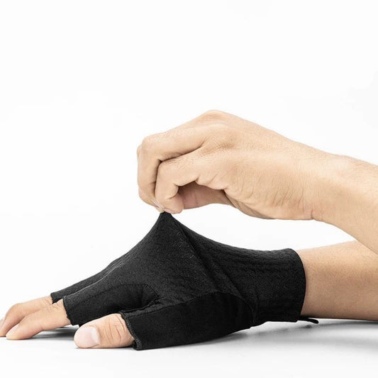 Guantes Cortos de Seda de Hielo Antideslizantes de Secado Rápido para Conducción - Image 2