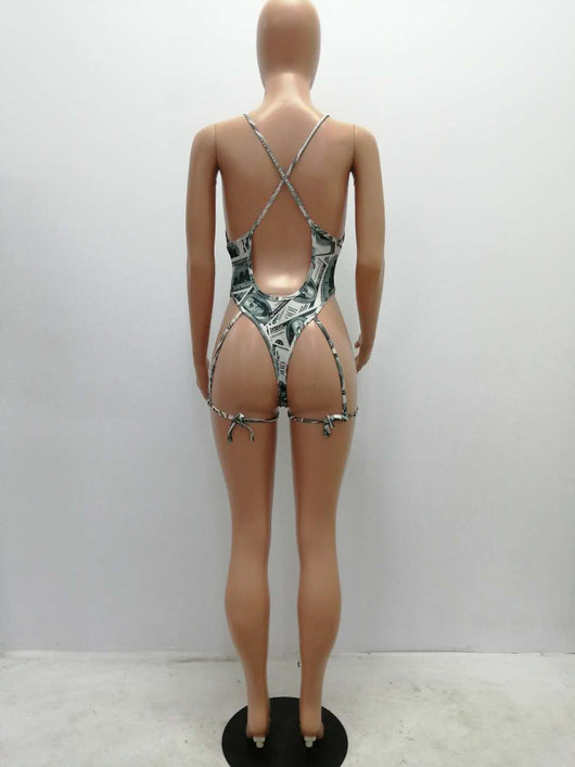 Traje de Baño Escote Profundo - Image 9