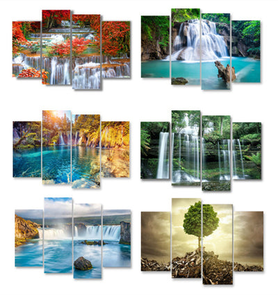 Cuadro Decorativo de 4 Paneles con Marco Personalizado - Image 4