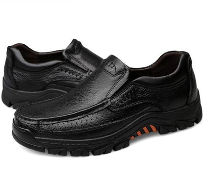 Zapatos Cómodos de Cuero para Hombre Maduro