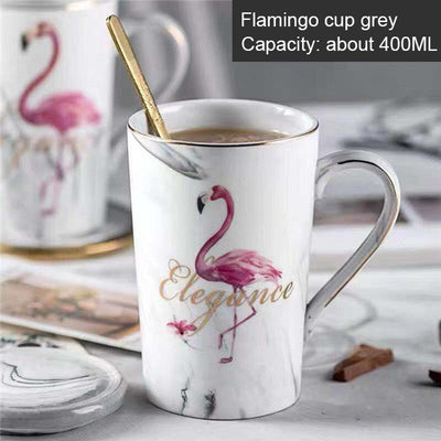 Taza de Cerámica Marmolada Nórdica - Vaso para Café y Leche - Image 20