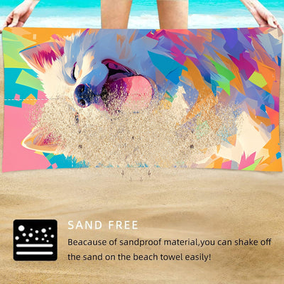Toalla de Playa Transformable con Bolsa de Almacenamiento - Image 44
