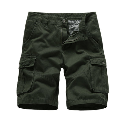 Pantalones Cortos Cargo Talla Grande con 5 Bolsillos - Image 4