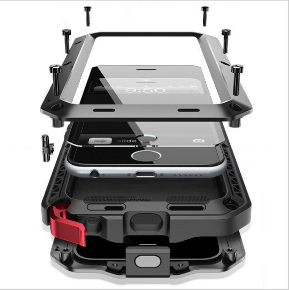 Funda Metálica para iPhone Compatible - Protección Premium