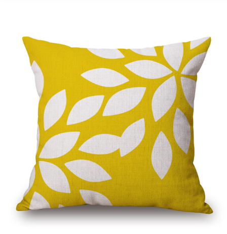 Funda de Cojín Nórdica con Estampado Geométrico Amarillo Verde - Image 6