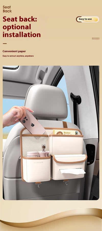 Organizador de Asiento Trasero para Auto con Bolsas de Almacenamiento - Image 13
