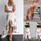 Falda Irregular con Cordones