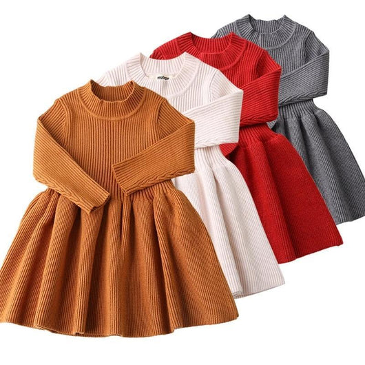 Falda Tejida Cálida para Niñas - Confort Elegante
