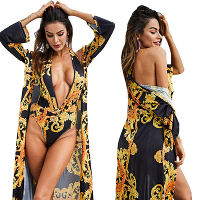 Bikini con Capa Estampada - Image 3