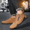 Zapatos Deportivos de Cuero para Hombre Talla Grande