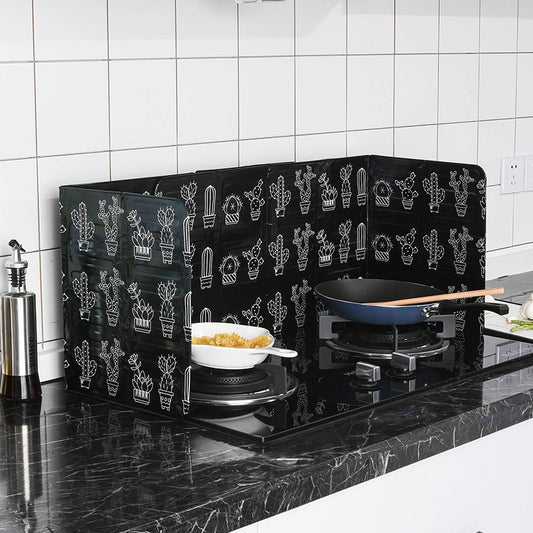 Protector Antisalpicaduras para Cocina - Escudo Resistente al Agua para Estufa a Gas