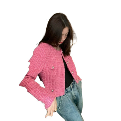 Abrigo Elegante Estilo Chanel para Mujer - Image 3