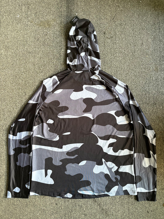 Camisa de Pesca con Protección Solar y Cubierta Facial - Jersey Deportivo Manga Larga para Hombre - Image 10