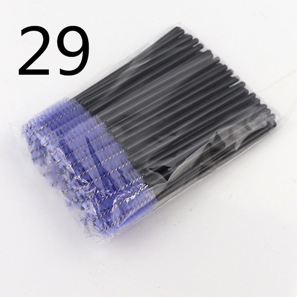 Cepillo Desechable para Extensiones de Pestañas - Herramienta de Maquillaje Profesional
