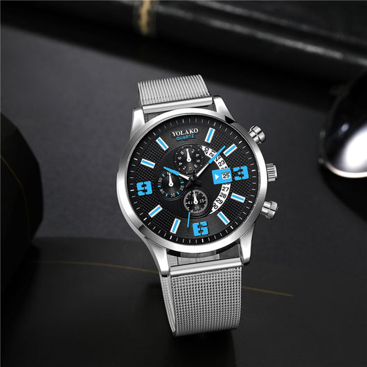 Reloj Digital para Hombre con Tres Ojos y Calendario - Image 13