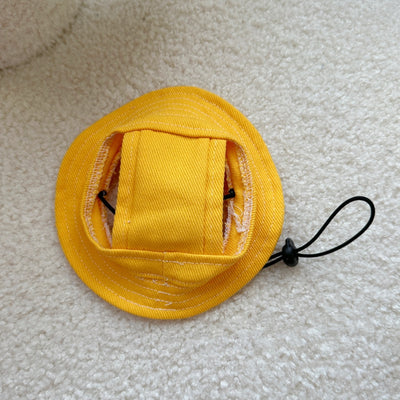 Gorro Bucket Protector Solar para Mascotas - Diseño de Orejas Descubiertas - Image 10