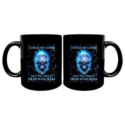 Taza de Café Cerámica con Esmalte Negro - Image 17