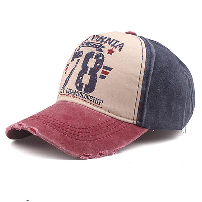 Gorra de Béisbol Casual Efecto Lavado con Visera de Pato - Image 9