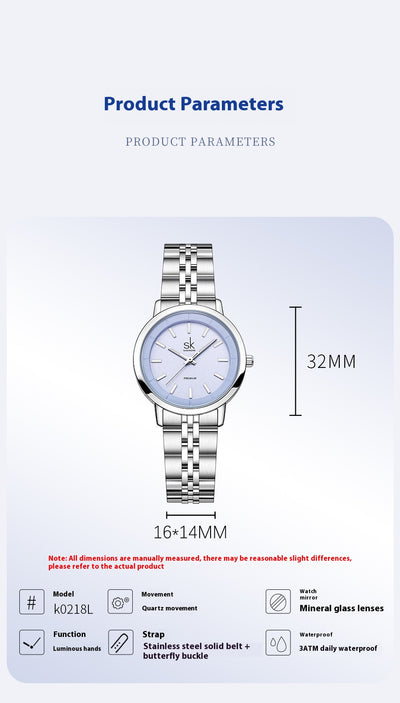 Reloj de Lujo Ligero con Caja de Acero Inoxidable - Image 10