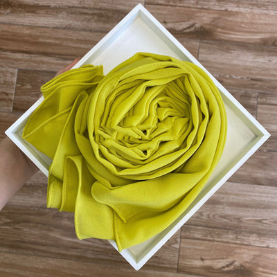 Pañuelo Hijab de Gasa Perlada Liso para Mujer - Image 44