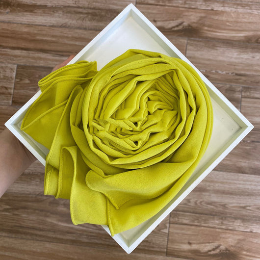 Pañuelo Hijab de Gasa Perlada Liso para Mujer - Image 44