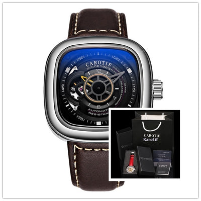 Reloj Mecánico Automático Cuadrado Hueco para Hombre - Estilo Hot Blast Dunk - Image 2