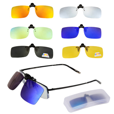 Clip para gafas de sol masculino