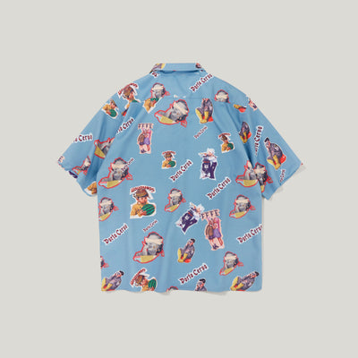 Camisa Suelta Estampada para Hombre - Image 2