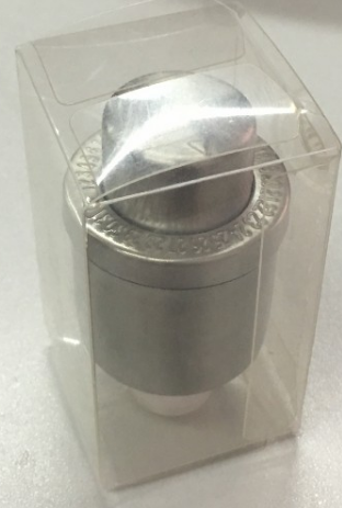 Tapón de Vacío para Vino en Acero Inoxidable