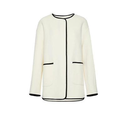 Abrigo de Lana Reversible para Mujer - Image 30