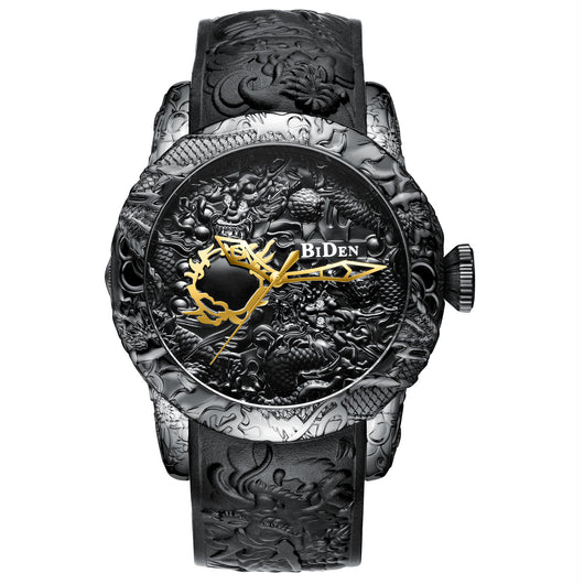 Reloj de Moda Creativa con Dragón para Hombre - Image 7