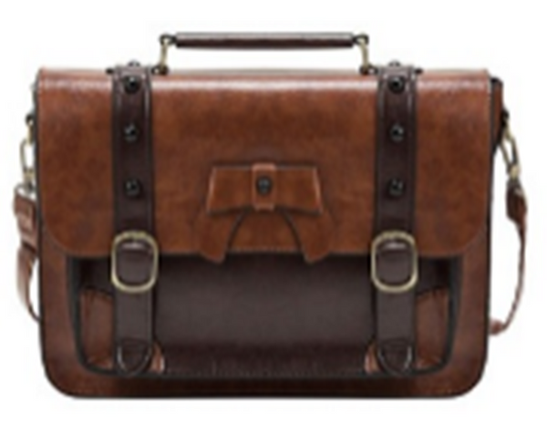 Bolsa Crossbody de Cuero PU con Lazo Decorativo