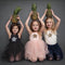 Vestido de Princesa con Lentejuelas Pentagrama para Niñas