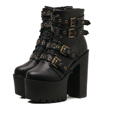 Botas Martin de Tacón Alto para Mujer